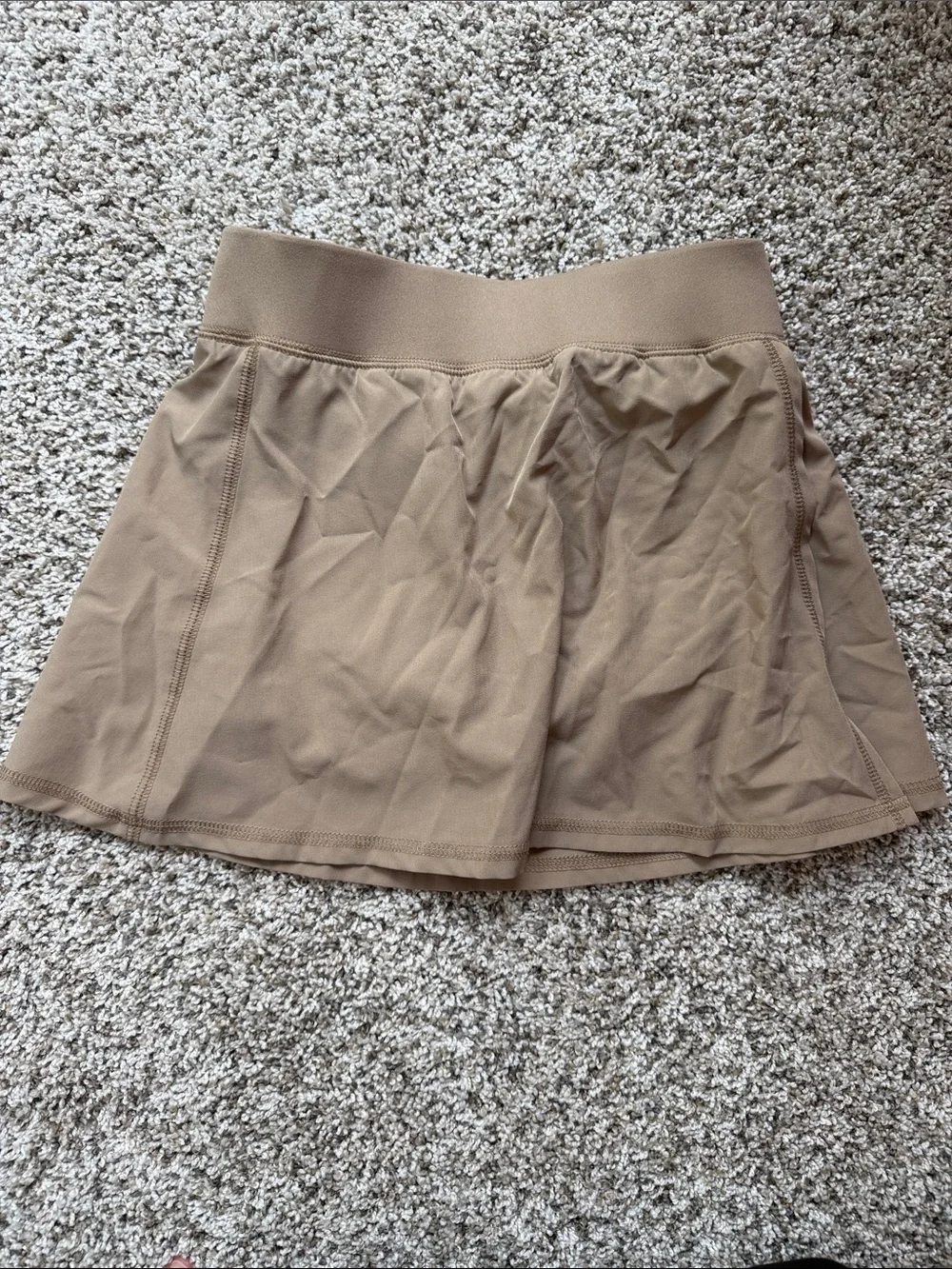 OshKosh B'gosh Girl's Camel/Tan Elastic Waist Skort size 7